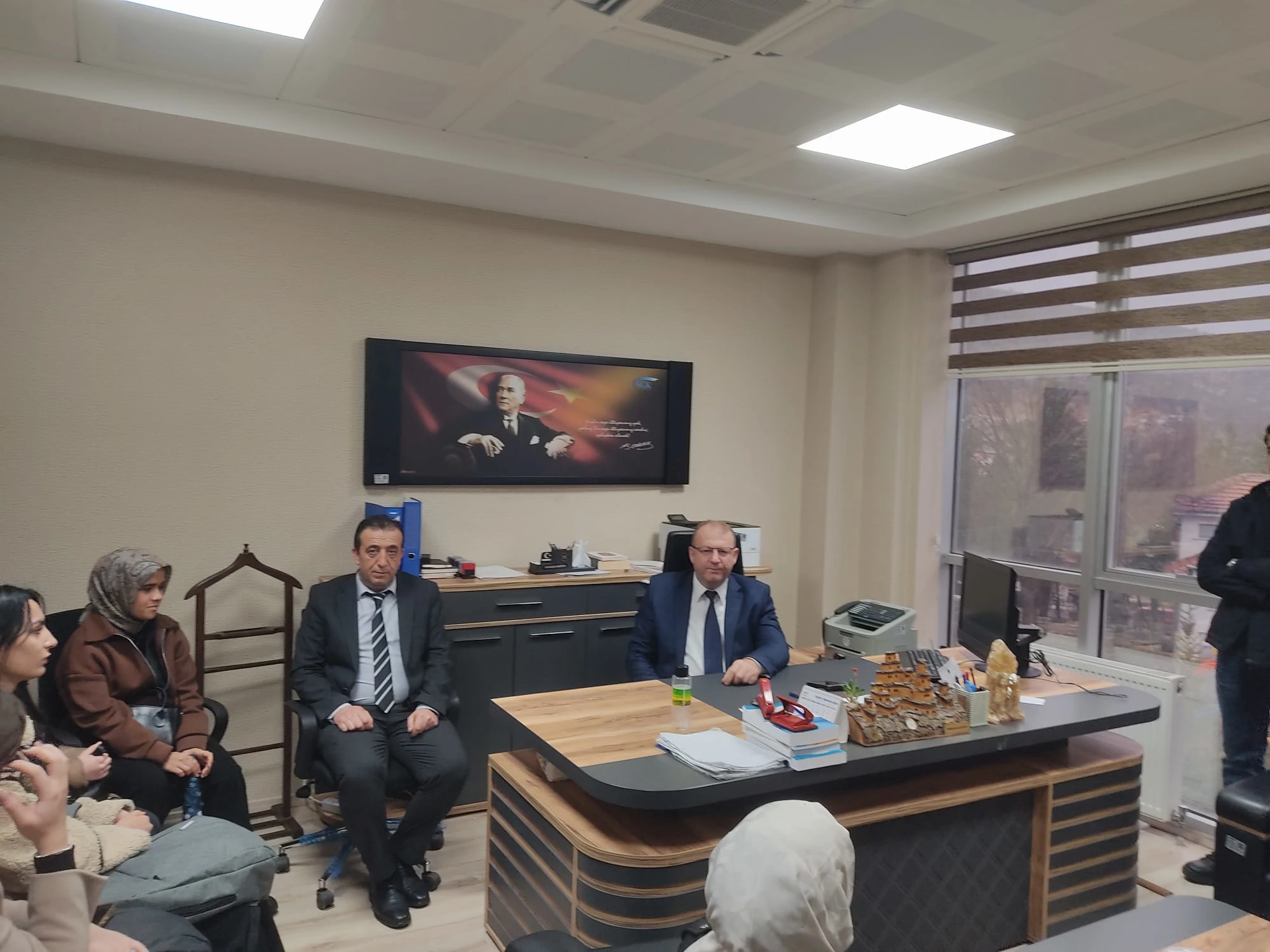 İŞKUR Kursiyerler Öğrencilerimiz İle SGK Müdürlüğü ve İlçe Emniyet Müdürlüğü Gezimiz